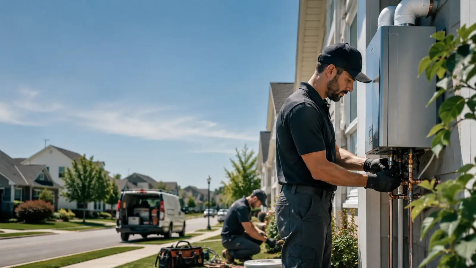 Tankless Water Heater Installation in Redwater, TX